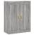 Dulap înalt, gri sonoma, 69,5x34x180 cm, lemn compozit GartenMobel Dekor