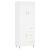 Dulap înalt, alb, 69,5x34x180 cm, lemn compozit GartenMobel Dekor