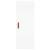 Dulap înalt, alb, 34,5x34x180 cm, lemn prelucrat GartenMobel Dekor