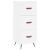 Dulap înalt, alb, 34,5x34x180 cm, lemn prelucrat GartenMobel Dekor