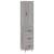 Dulap înalt, gri sonoma, 34,5x34x180 cm, lemn prelucrat GartenMobel Dekor