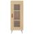 Dulap înalt, stejar sonoma, 34,5x34x180 cm, lemn prelucrat GartenMobel Dekor