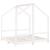 Cadru de pat pentru copii, alb, 2x(70x140) cm, lemn masiv pin GartenMobel Dekor