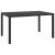 Set mobilier pentru grădină, 7 piese, negru, aluminiu GartenMobel Dekor