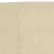 Canapea cu 3 locuri cu taburet, crem, 180 cm, material textil GartenMobel Dekor