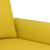 Set de canapele cu perne, 2 piese, galben, catifea GartenMobel Dekor