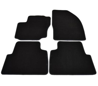 Covorase mocheta Ford C-MAX 2003-2010 negre, set 4 piese