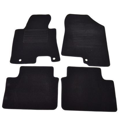 Covorașe mochetă Hyundai i30 2012-, negre, set 4 bucăți