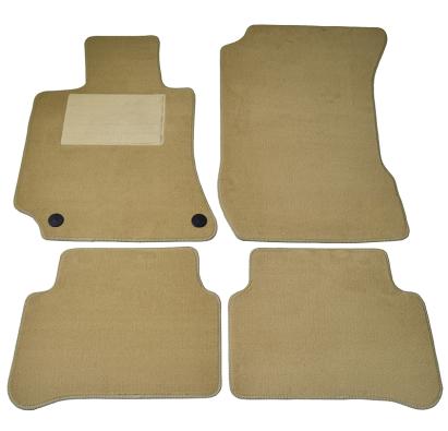 Covorașe mochetă bej pentru Mercedes Clasa E W212 4 uși/SW, set 4 piese