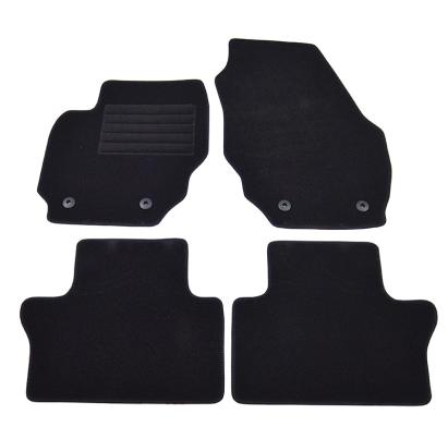 Covorașe mochetă Volvo XC70, S80 II, V70 2006-2016 negre, set 4 piese