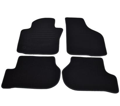 Covorase mocheta dedicate VW Jetta 2005-2011 negre, set 4 bucati
