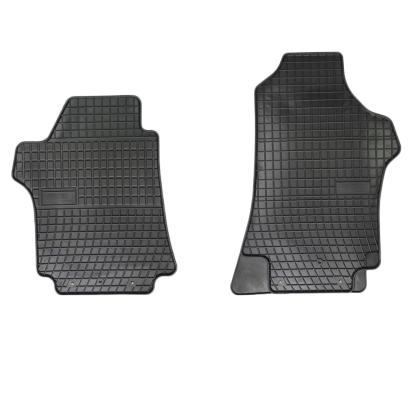 Covorase auto cauciuc Hyundai H-1 2008+ Travel/Cargo, negre, 2 buc