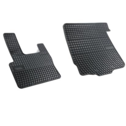 Set covorașe auto din cauciuc pentru Daf XF 95/105 1997+, negre, 2 piese