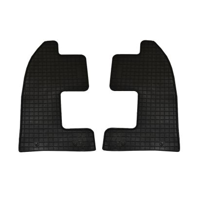 Set covorașe auto cauciuc rândul 3 Seat Alhambra 2 / VW Sharan 2 2010+, negre