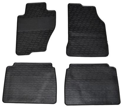 Set covorase auto din cauciuc pentru Kia Sorento 2002-2008, negre, 4 piese
