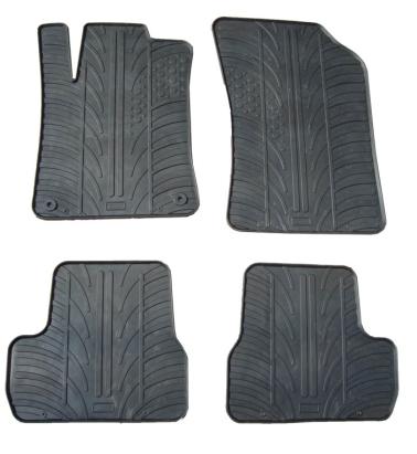 Set covorase auto din cauciuc pentru Citroen C3 si DS3, Gledring, negre