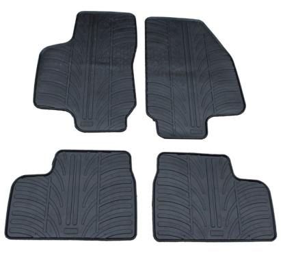 Set covorase auto din cauciuc pentru Opel Astra G 1998-2004, Gledring, negru, 4 piese