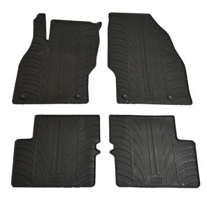 Set covorase auto din cauciuc pentru Opel Corsa E 2014-2019, 5 usi, negre, Gledring