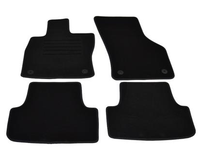 Covorase mocheta negre Audi A3 3 usi/Cabrio din 09.2012, set 4 piese