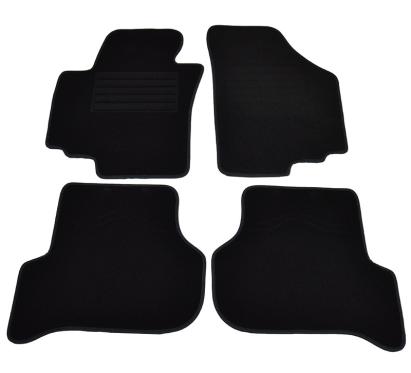 Covorașe din mochetă dedicate pentru Seat Altea XL 2007-, negre, set 4 piese