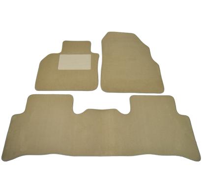 Covorase mocheta Renault Scenic 2 2003-2009 bej, set 3 piese