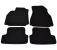 Covorase mocheta Renault Megane SW 2003-2009 negre, set 4 piese