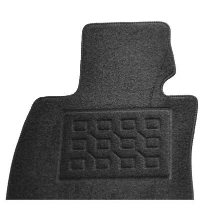Covorașe mochetă BMW X1 F48 2016-prezent, negre, set 4 piese