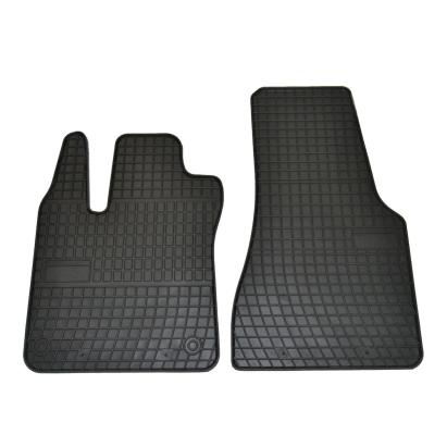 Set covorase auto din cauciuc pentru Smart Fortwo III 2014-2020, negre, 2 piese