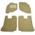 Covorașe auto din mochetă bej pentru Honda City 2002-2007, set 4 piese
