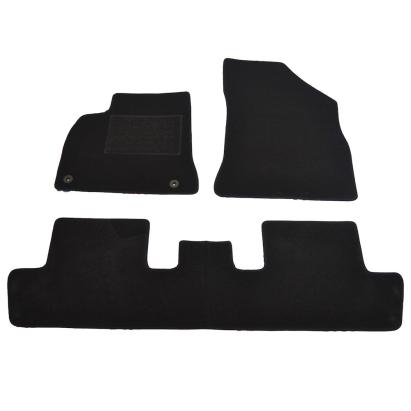 Covorase mocheta Peugeot 5008 2009-2017, negre, 3 piese