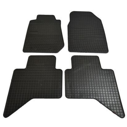 Set covorase auto cauciuc Isuzu D-Max II 2011- negre, 4 piese