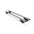 Set bare transversale Menabo Brio 135 cm aluminiu cu antifurt