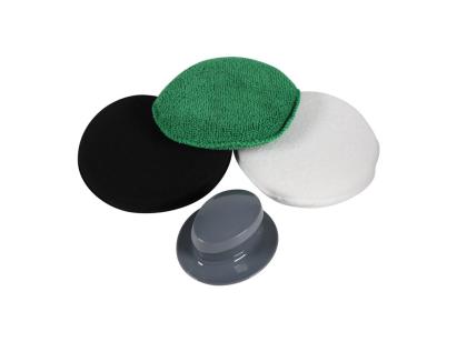 Set bureti Turtle Wax pentru polisare si ceruire auto cu microfibra, 3 piese