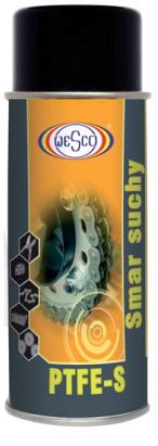 Spray de lubrifiere uscat cu PTFE Wesco 400 ml pentru unelte si balamale