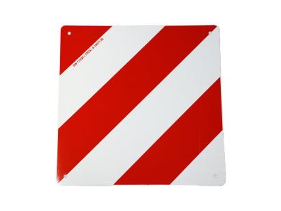 Placă reflectorizantă pentru semnalizare gabarit depășit, metal, 42,3 x 42,3 cm, Carpoint