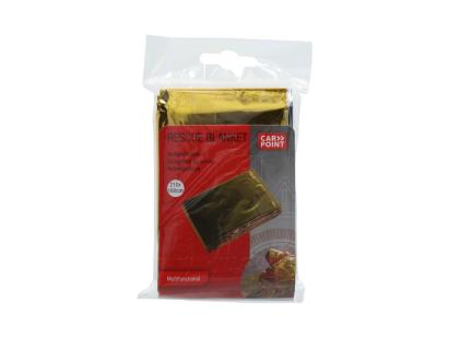 Folie izoterma de supravietuire 210x160 cm Carpoint pentru urgenta