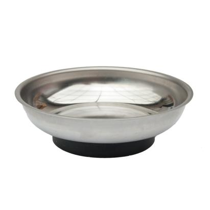 Vas magnetic rotund din inox 108 mm, adancime 22 mm, RealParts