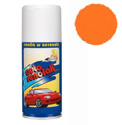 Spray vopsea auto portocaliu F-208, 150 ml, pentru retus caroserie Wesco
