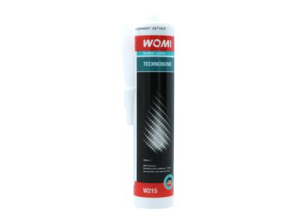 Silicon universal transparent Womi TechnoBond pentru etansare si lipiri 290 ml