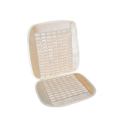 Husă auto pentru scaun Automax cu plăcuțe din bambus, 50 x 40 cm