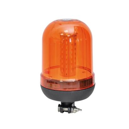 Girofar auto LED Automax 12V/24V orange, 80 LED-uri, 18x11 cm
