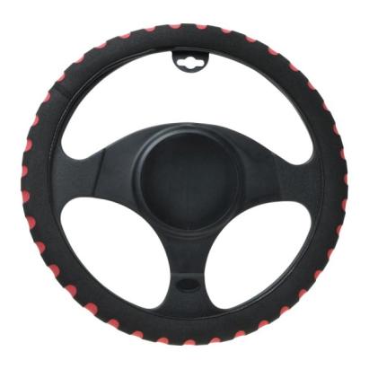 Husa volan rosie din burete, marime M, 37-39 cm, confort sporit