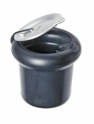 Scrumieră auto rotundă suplimentară cu bază magnetică pentru suport pahar