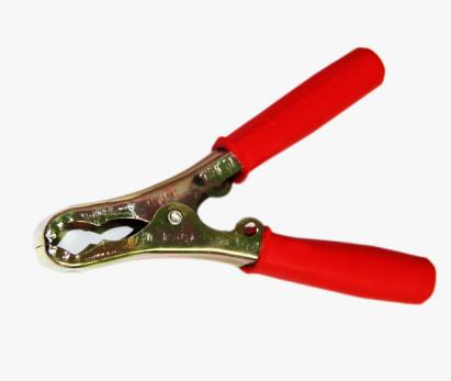 Cleste baterie auto 120A cu izolatie rosie, 185 mm, 1 bucata