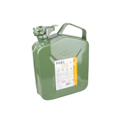 Canistră metalică pentru combustibil Automax 5L, benzină și motorină, verde