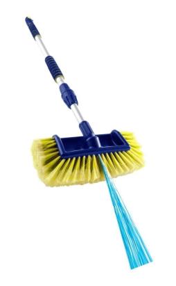 Perie auto 2 in 1 cu jet de apa si bara extensibila 1,4 m