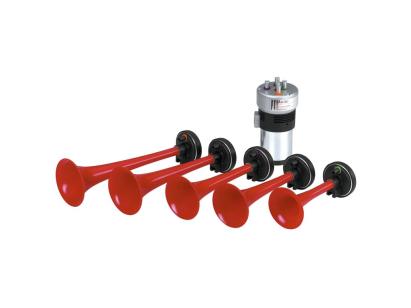 Claxon auto Carpoint 5 tonuri 12V cu compresor electric, 117dB