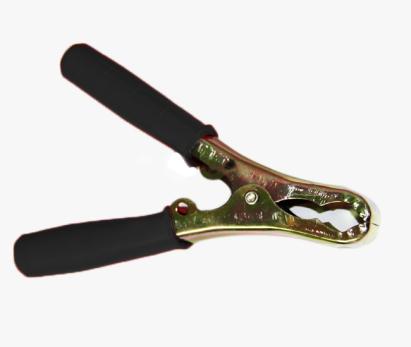 Cleste baterie auto 120A cu izolatie neagra, 185 mm