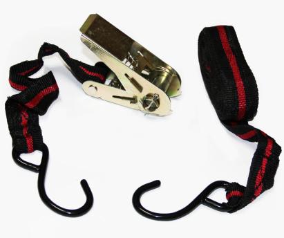 Chingă ancorare marfă cu clichet și cârlige 5 m x 25 mm, 200 kg