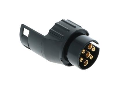 Adaptor remorcă auto Carpoint din plastic, conversie 7 la 13 pini